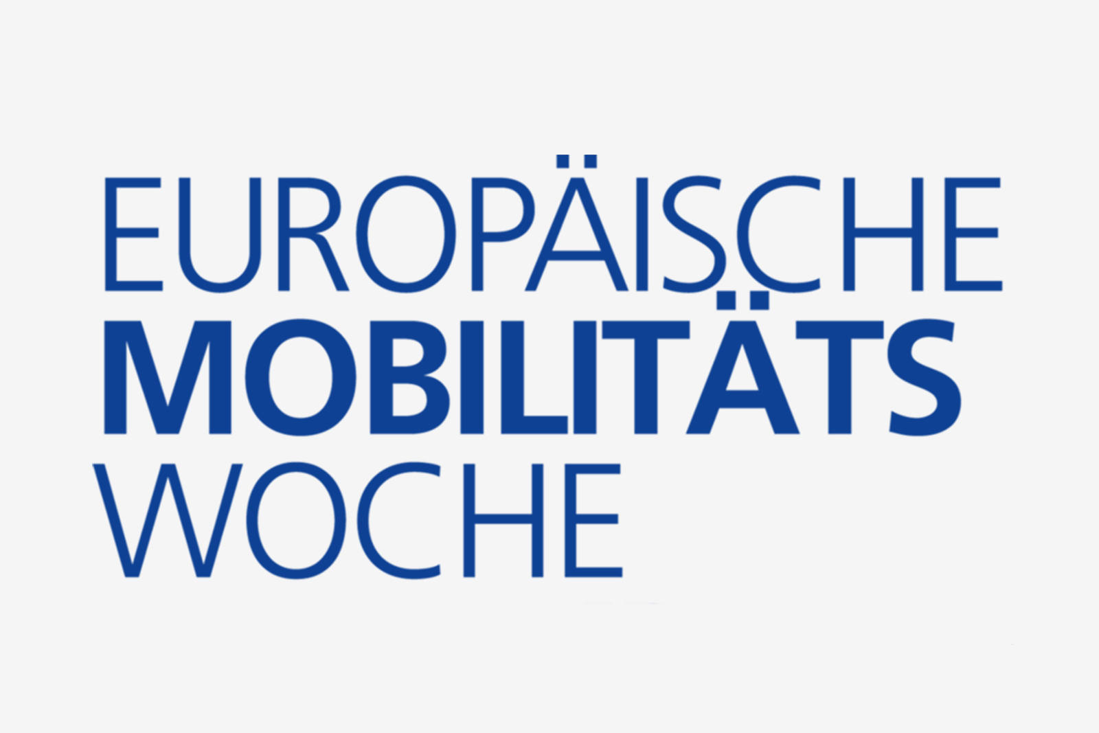 Europäische Mobilitätswoche